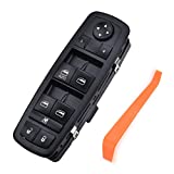 SYKRSS Master Power Window Switch Front Left Driver Side Compatible with 2009 2010 Dodge Journey 2008-2012 Jeep Liberty 2008-2012 Dodge Nitro Replaces 4602632AC