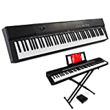 Best Choice Products 88-Key Full Size Digital Piano Electronic Keyboard Set for All Experience Levels w/Semi-Weighted Keys, Stand, Sustain Pedal, Built-In Speakers, Power Supply, 6 Voice Settings