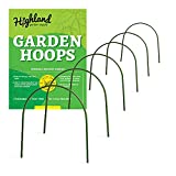 Garden Hoops for Raised Beds Hoop House Greenhouse Hoops for Raised Garden Bed Cover Netting, Net or Fabric Garden Bed Cover Tunnel Greenhouse Frame Garden Cover Hoop House Kit Garden Hoops Row Cover