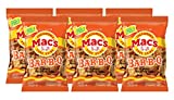 Mac's Crunchy Chicharrones, BBQ Pork Rinds, Low Carb, Keto Friendly Snack, 5 Ounce (Pack of 6)