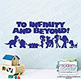 Toy Characters To Infinity and Beyond Vinyl Wall Decal