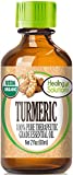 Healing Solutions Organic 60ml Oils - Turmeric Essential Oil - 2 Fluid Ounces