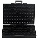 AideTek Box-All ESD Safe SMD Resistor IC Chips Organizer w/144 Bins antistatics