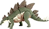 Jurassic World Mega Destroyers Stegosaurus Camp Cretaceous Dinosaur Figure with Movable Joints, Realistic Sculpting & Advanced Attack Feature, Breakout Feature Herbivore, Kids 4 Years & Up