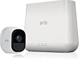 Arlo Pro - Wireless Home Security Camera System with Siren | Rechargeable, Night vision, Indoor/Outdoor, HD Video, 2-Way Audio, Wall Mount | Cloud Storage Included | 1 camera kit (VMS4130)