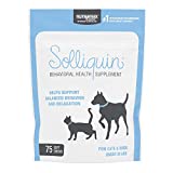 NUTRAMAX Solliquin Soft Chews 75 Ct for SM to Med Dogs/Large Cats, Brown
