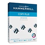 10 X Hammermill Copy Plus Multipurpose/Fax/Laser/Inkjet Printer Paper, Letter Size (8.5 x 11), 92 Brightness, 20 lb Density, Acid Free, Ream, 500 Total Sheets (105007)