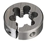 Drill America - DWTSR1-1228 1/2"-28 X 1" OD High Speed Steel Round Adjustable Die, DWT Series