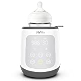 Bottle Warmer, Baby Bottle Warmer 5-in-1 Fast Baby Food Heater&Thaw BPA-Free Milk Warmer with LCD Display Accurate Temperature Control for Breastmilk or Formula