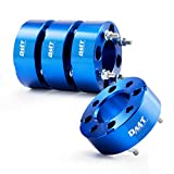 Orion Motor Tech 4x110 ATV Wheel Spacers, 2 inch Blue Wheel Adapters with Studs Compatible with Honda Rancher Yamaha Rhino Kawasaki Suzuki More, 50mm Wheel Spacer Kit, Set of 4