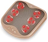 Snailax Shiatsu Foot Massager Machine,Kneading Feet Massager with Heat,Foot and Back Massager, Washable Cover, Feet Warmers for Women,Men,Foot Massage for Plantar Fasciitis,Circulation,Foot Soreness