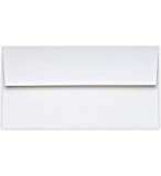 Slimline Invitation Envelopes (3 7/8 x 8 7/8) - 24lb. Bright White (50 Qty) | #9 Size | Perfect for mailing Personal Letters, Invitations, Announcements and More! | 72973-50