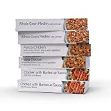 HMR Tasty Chicken Entree Pack: 2 ea. Chicken with Barbecue Sauce, Whole Grain Medley, Fiesta Chicken, 7 oz. servings, 6 Meals Total