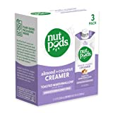 nutpods Toasted Marshmallow, (3-Pack), Unsweetened Dairy-Free Liquid Creamer, Made from Almonds and Coconuts, Whole30, Gluten Free, Non-GMO, Vegan, Kosher