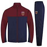 West Ham United FC Official Gift Mens Jacket & Pants Tracksuit Set XL