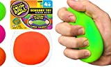 JA-RU Stretchy Balls Stress Relief (Pack of 1) Soft Bounce Stress Ball Pull and Stretch. Hand Therapy or Sensory Fidget Relaxing Toy . Plus 1 Bouncy Ball | 401-1p