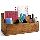 Mail Organizer Countertop Cute Desk Organizer Wooden Desk Organizer