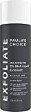 Paulas Choice--SKIN PERFECTING 2% BHA Liquid Salicylic Acid Exfoliant--Facial Exfoliant for Blackheads, Enlarged Pores, Wrinkles & Fine Lines, 4 oz Bottle