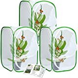 3-Pack Insect and Butterfly Habitat Cage Terrarium Pop-up Butterfly Enclosure (3 x 15.7 x 15.7 x 23.6")