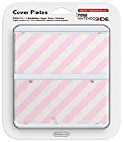 Nintendo New 3DS Cover Plate - Pink Check (Nintendo 3DS)