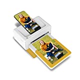 Kodak Dock Plus 4x6” Portable Instant Photo Printer, Compatible with iOS, Android and Bluetooth Devices Full Color Real Photo, 4Pass & Lamination Process, Premium Quality - Convenient