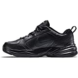 Nike Men's Air Monarch IV Cross Trainer, Black/Black, 8.5 4E US