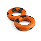 Goughnuts - Virtually Indestructible Dog Pull Toy, Durable and Guaranteed for Tug of War with Medium and Large Dogs - Rubber for Aggressive Power Chewers Like Pit Bulls, Labs, and German Shepherds