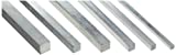 Small Parts 14680 Steel Key Stock Assortment, Zinc Plated, Oversized Tolerance, 12" Length (Pack of 32)