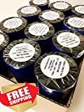 AVG Packaging Supplies 24-Rolls of Brand Name Compatible Thermal Transfer Printer Ribbon 4.33" x 1476'/110mm x 450m Black Standard Resin-Enhanced Wax Ribbons. Free and Same Day Shipping.