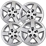 Hub-caps for 07-09 Saturn Aura (Pack of 4) Wheel Covers 17 inch Snap On Silver