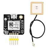 GPS Module Receiver,Navigation Satellite Positioning NEO-6M (Arduino GPS, Drone Microcontroller, GPS Receiver) Compatible with 51 Microcontroller STM32 Arduino UNO R3 with Antenna High Sensitivity