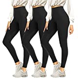 SYRINX High Waisted Leggings for Women - Buttery Soft Tummy Control Yoga Pants for Workout Running