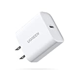 UGREEN 20W USB C Charger PD Fast Charger Block USB-C Power Delivery Wall Charger Adapter Compatible for iPhone 13/13 Mini/13 Pro/13 Pro Max/12 Pro Max/SE/11, Pixel, Galaxy S20 S10 S9, iPad Mini/Pro