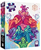 USAOPOLY Critical Role Vox Machina 1000 Piece Jigsaw Puzzle | Officially Licensed Critical Role Merchandise | Collectible Puzzle Featuring Critical Role Characters from The Vox Machina Campaign