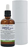 Low odor DMSO - Dimethyl sulfoxide liquid 3.4 Oz - 100 ml | Pharmaceutical grade ingredient | High purity | Heiltropfen