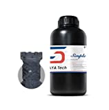 Siraya Tech Simple 3D Printer Resin Water Washable 3D Printing Resin Super Easy to Clean and Print UV-Curing Resin Needs Much Less Alcohol for LCD DLP 3D Printer (Smoky Black, 1kg)