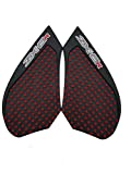 Red Anti Slip Tank Traction Side Pads Grip Protector for Kawasaki Ninja 636 ZX6R 2007-2008