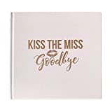 Kiss The Miss Goodbye - Bachelorette Party Notebook Scrapbook Keepsake Memories Gift for The Bride to Be (Notebook)