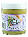 Herb Lore Healing Salve - 4 oz - Natural Baby Diaper Rash Ointment, Cradle Cap Treatment, Nipple Cream & Rough Skin Treatment with Self Heal, Calendula, Chamomile, Lavendar, Bees Wax & EVO