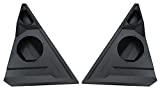 SSV Works SS-F65U Polaris Slingshot Kick Panel Speaker Pods 2015-2023 Unloaded,1 Pair (Unloaded)