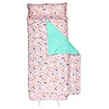 Stephen Joseph Stephen Joseph All Over Print Nap Mat, Pink Unicorn, Pink Unicorn (SJ7702)