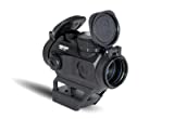 Monstrum Ghost 2 MOA Red Dot Sight | with Absolute Co-Witness Riser Mount | Black