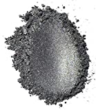 51g/1.8oz"Aluminium" Mica Powder Pigment (Epoxy,Resin,Soap,Art) Black Diamond Pigments