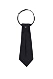 S.H. Churchill & Co. Men's Cravat Tie (Black)