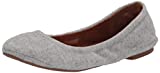 Lucky Brand Women's Emmie Ballet Flat, Light Grey, 8.5