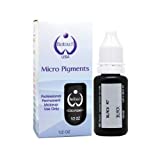 BIOTOUCH Micropigment BLACK Pigment Color Permanent Makeup Microblading Supplies Eyebrow Shading Micropigmentation Cosmetic Tattoo Ink Lip Eyeliner Ombre Feathering Hair Stroke LARGE Bottle 15ml