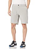 Mossy Oak Men's Standard Stretch Golf Shorts Dry Fit, Cool Grey, Medium