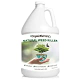 OrganicMatters Natural Weed Killer Spray, No Glyphosate, Results in Less Than 24-Hours (128 oz Gallon)