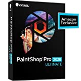 Corel | PaintShop Pro 2020 Ultimate | Photo Editing and Graphic Design | Amazon Exclusive Includes Free ParticleShop Plugin and 5-Brush Starter Pack Valued at $39 [PC Disc][Old Version]