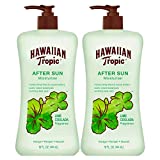 Hawaiian Tropic Lime Coolada Body Lotion and Daily Moisturizer After Sun, 16 Ounces - Pack of 2
